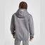 HR Embroided To Something with Kangroo Pocket Style Dark Grey Hoodie TrackSuit 14264