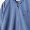 5.10.15 Smart Clever Mock Neck Cadet Blue Zipper Hoodie & Trouser Fleece TrackSuit 14695