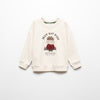 MNG Back To Nature Cream Terry Sweatshirt 14238
