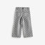 NXT Silver Button Check Box Grey Pant 14070