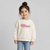 HM Miami Embroided Cream Light Fleece Sweatshirt 14244