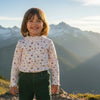 PRNT All Over Leves & Berries Print White Top 14546