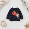 MNG Sporting Paris 2025 Navy Blue Fleece Sweatshirt 14328