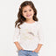 OSK Tweet Sparrow Print Off White Shirt 13282