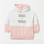 SFR Believe In Yourself Pink With White Terry Hoodie 12034