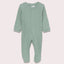 RIKI Aligned Lines Mint Green Full Sleeves Romper 14217
