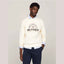 TM New York City HILFIGER Embroided Cream Sweatshirt 13374
