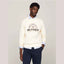 TM New York City HILFIGER Embroided Cream Sweatshirt 13374