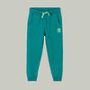 L&S Keep on Exploring Dark Green Terry Trouser 13849