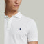 RL Polo Small Embroided Logo White Polo 12988