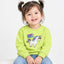 B.X Best Friends Unicorn Print Soft Lime Green Sweatshirt 8099