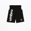UBO Print Zip Pocket white Panel Black Shorts 13175