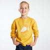 OKD Floral Bird Mustard Full Sleeves Top 10862