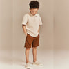 Mr camel brown cotton shorts 4009