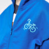 5.10.15 Bicycle Sided Pocket Terry Blue Zipper 14570