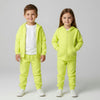 5.10.15 Front pocket Terry Hoodie Neon Green Tracksuit 14679