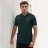 TH Embroided H Logo Green Polo 13301
