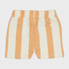 ZM Sunny Days Orange & Off White Stripes Shorts 14191