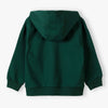 5.10.15 Front Pocket Style Green Terry Zipper Hoodie 14567