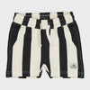 ZM Sunny Days Black & Cream Stripes Shorts 14193