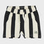 ZM Sunny Days Black & Cream Stripes Shorts 14193