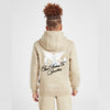 HR Pigeon Print Back Embroieded Beige Fleece Hoodie Tracksuit 14260