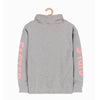 L&S RUN FASTER Grey Hoodie 13513