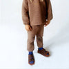 ZR Quilted Brown Trouser 10226