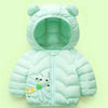 HT Dragon Fly Sea Green Puffer Jacket 11869