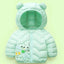 HT Dragon Fly Sea Green Puffer Jacket 11869
