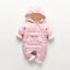 CN Llama Pockets & Hearts Fur Warm Pink Snow Suit 11865
