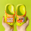 CN Dino Cuteness Light Green Clogs 11628