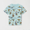 SFR Star Surfing Tiger Soft Blue T-Shirt 10964