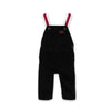 CRT Dashingly Handsome Contrast Shoulder Black Cotray Dungaree 11137