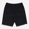 GRG Jet Black Cotton Shorts 11183
