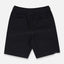GRG Jet Black Cotton Shorts 11183