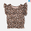 MNG Leopard Print Elastic Waist Top 11292
