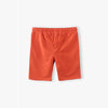 L&S Futu Aqua Print Pockets Orange Terry Shorts 14764