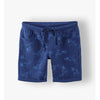 L&S All Over Sharks Print Blue Terry Shorts 11294