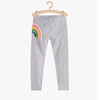 5.10.15 Big Rainbow Print Light Grey Legging 11340