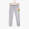 5.10.15 Big Rainbow Print Light Grey Legging 11340