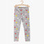 5.10.15 Emotions Print Light Grey Legging 11346