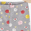 5.10.15 Emotions Print Light Grey Legging 11346