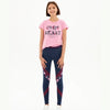 L&S Hello Print Bottom Navy Blue Legging 11350