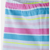 5.10.15 Multi Lines White Shorts 11357