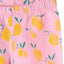 5.10.15 Vintage Lemon Print Pink Legging 11417