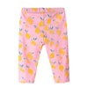 5.10.15 Vintage Lemon Print Pink Legging 11417