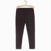 5.10.15 Embroided Heart Black Terry Legging 11427