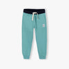 5.10.15 321 Go Contrast Navy Blue Belt Mint Fleece Trouser 11447