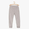 L&S 50% Battery Side Black Piping Grey Terry Trouser 11450